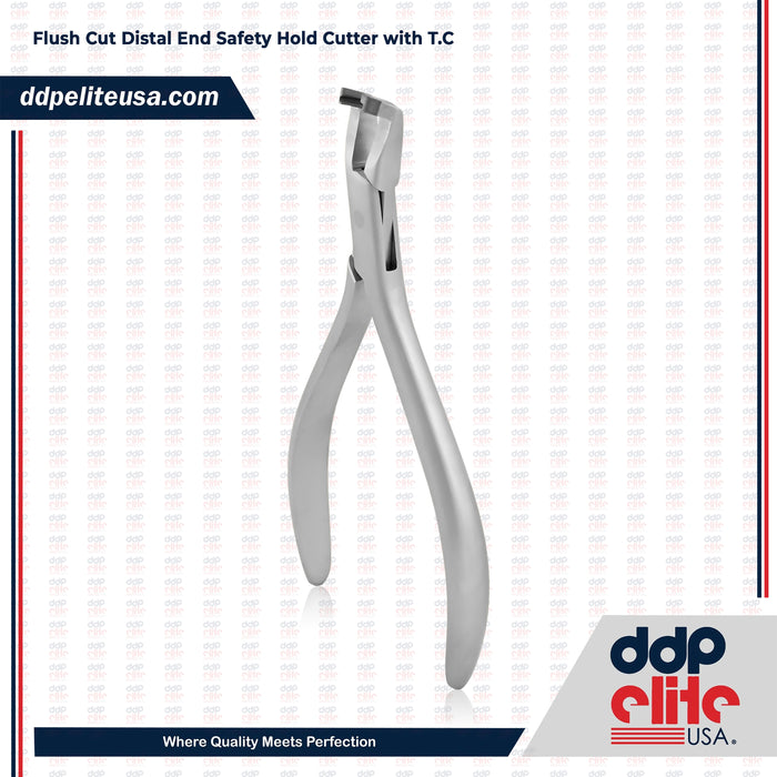 T/C Flush Cut Distal End Safety Hold Cutter with (Tungsten Carbide Inserts)