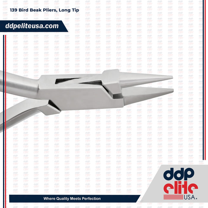 139 Bird Beak Pliers, Long Tip