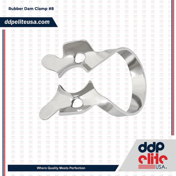 Endodontic Rubber Dam Clamp #8
