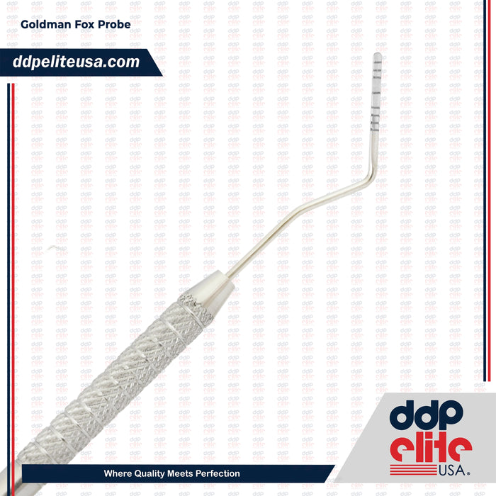 Dental Goldman Fox Probe With Solid Handle