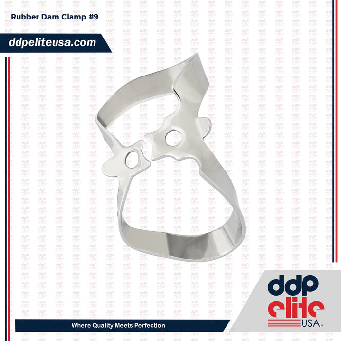 Endodontic Rubber Dam Clamp #9 Anterior Clamps