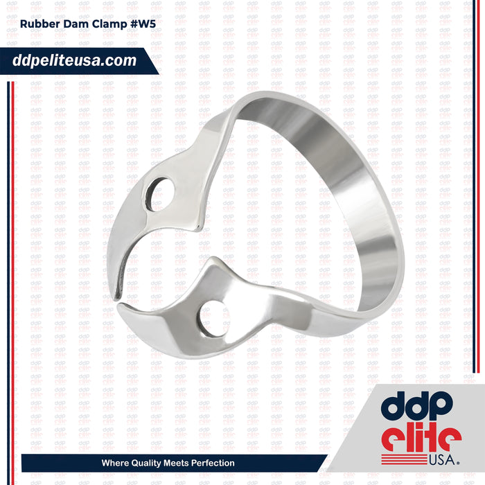 Endodontic Rubber Dam Clamp #W5