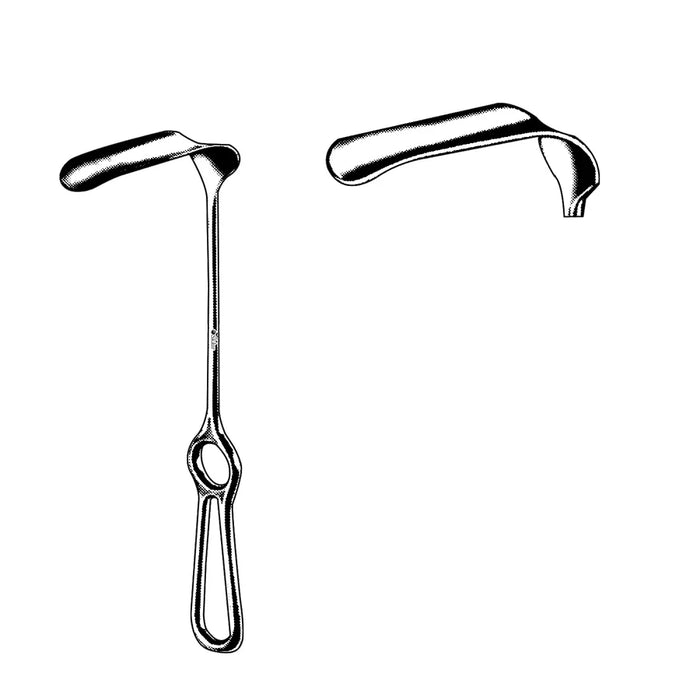 Hoesel Retractor 25cm, 140x40mm Blade