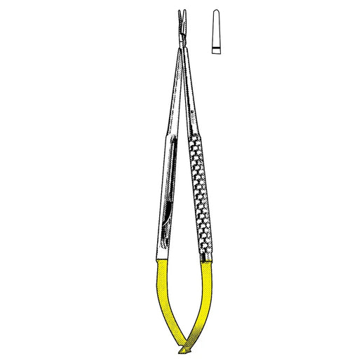 Titanium Needle Holder Straight With Catch