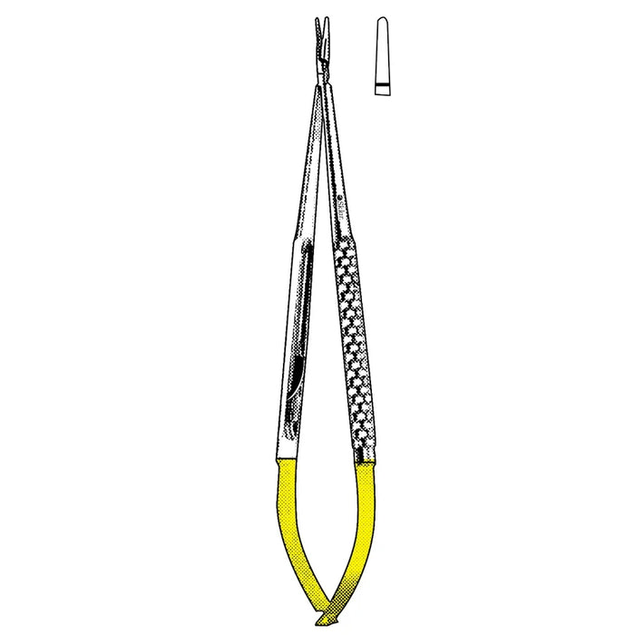 Titanium Needle Holder Straight With Catch