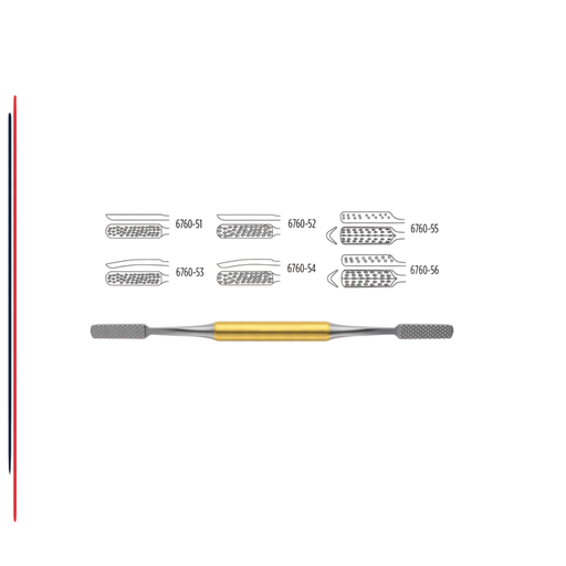 Obwegeser Push-Pull Rasp W/ Tungsten Carbide Inserts - ddpeliteusa