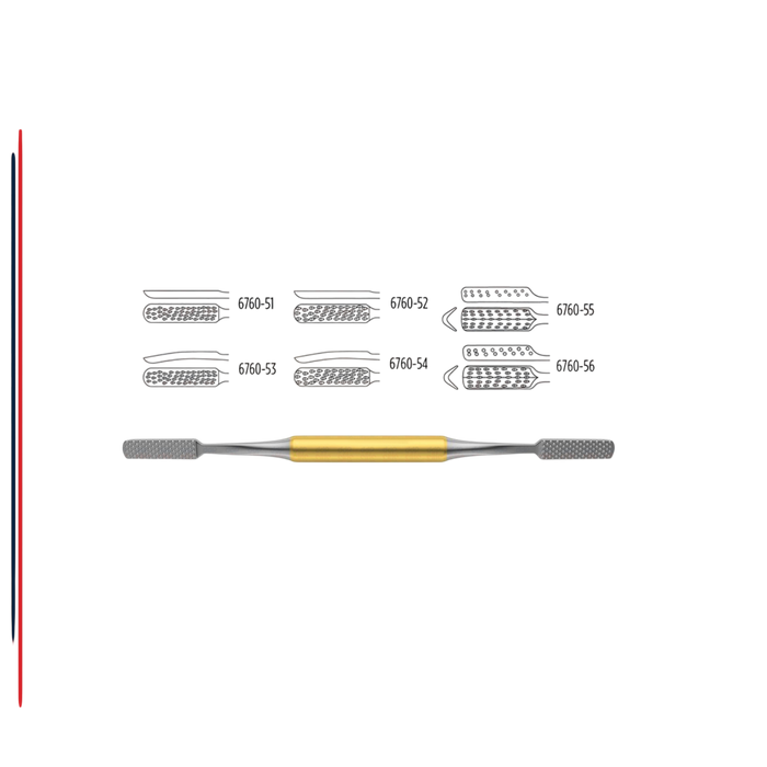 Obwegeser Push-Pull Rasp W/ Tungsten Carbide Inserts - ddpeliteusa
