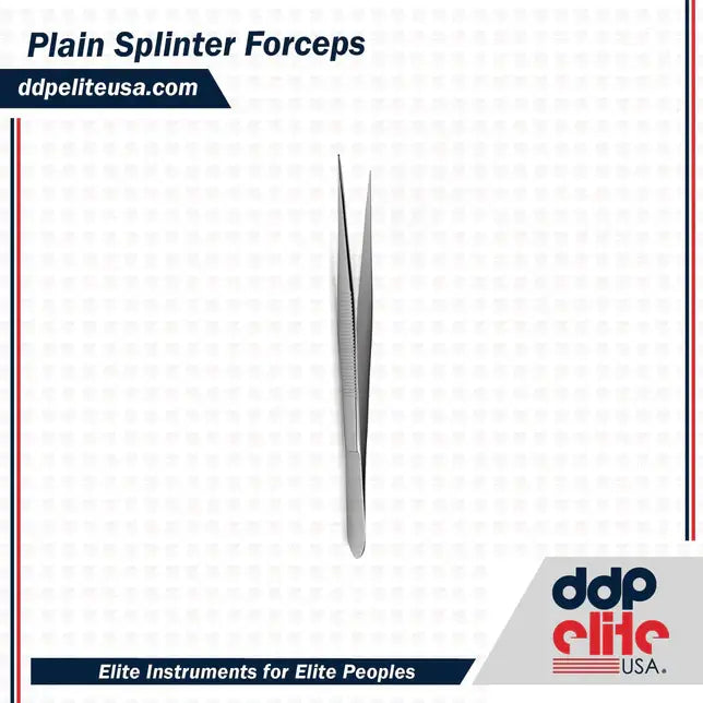 Plain Splinter Forceps