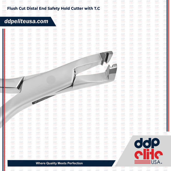 T/C Flush Cut Distal End Safety Hold Cutter with (Tungsten Carbide Inserts)