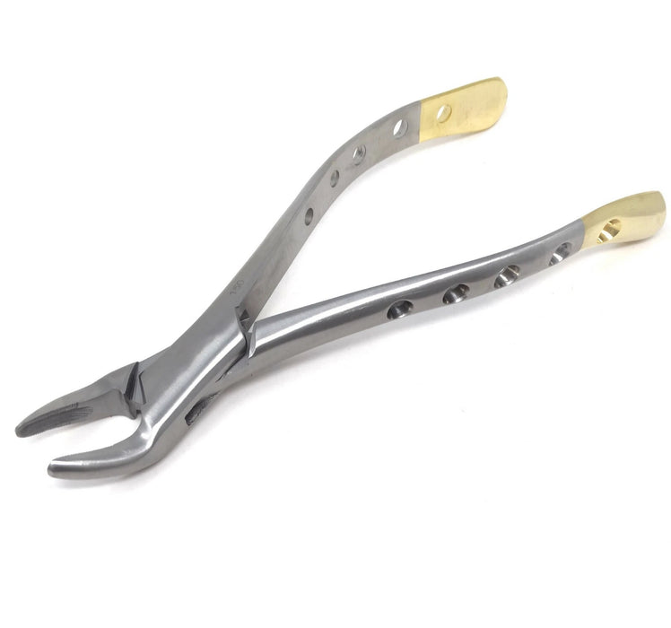 Dental Tooth Extracting Forceps #150 with Serrated Jaws Premium Quality
