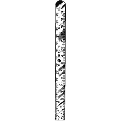 Stainless Steel Ruler 100mm / 4 inch