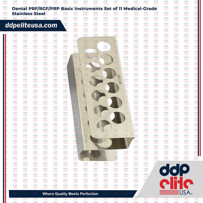 Dental PRF/RGF/PRP Basic Instruments Set of 11 Medical-Grade Stainless Steel Ddp Elite USA