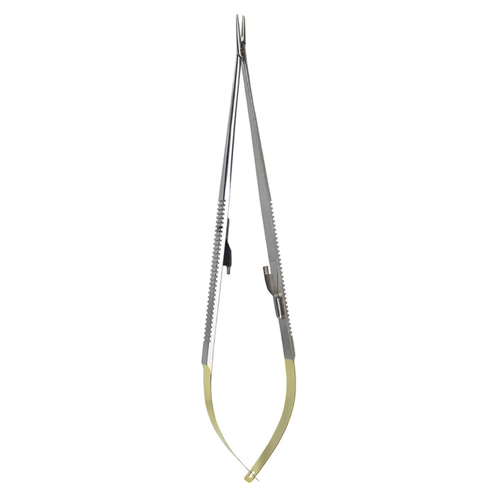 8 1/2" Castroviejo GG Needle Holder with straight serrated
