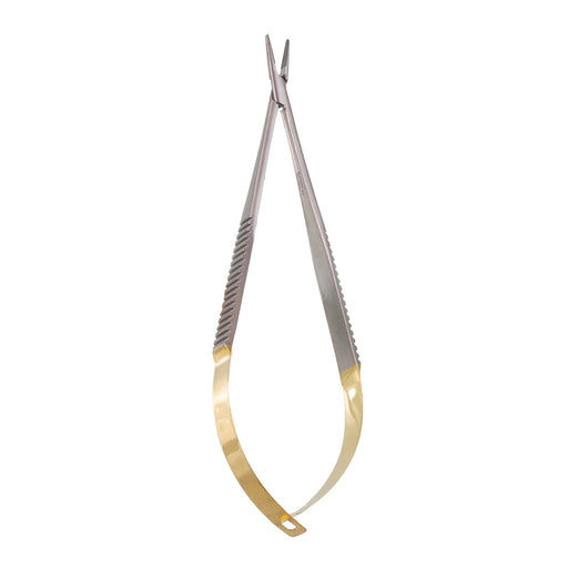 5 1/2" Castroviejo "GG" Needle Holder, straight and smooth, no lock