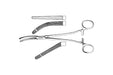 Rogers Hysterectomy Forceps, 25cm