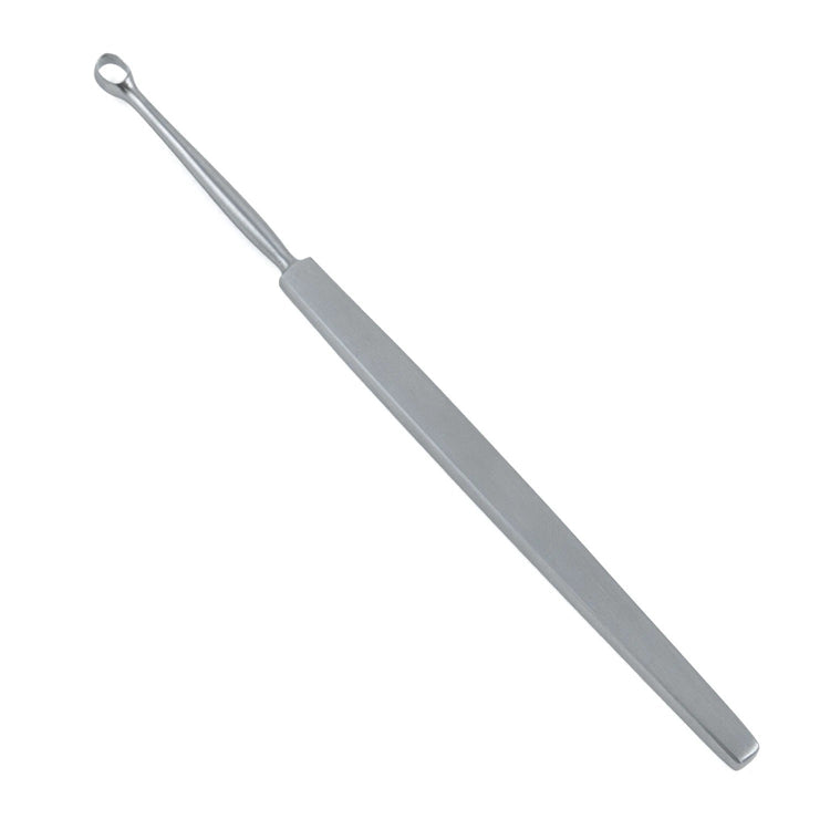 5 1/2" Fox Dermal Curette, 4mm dia