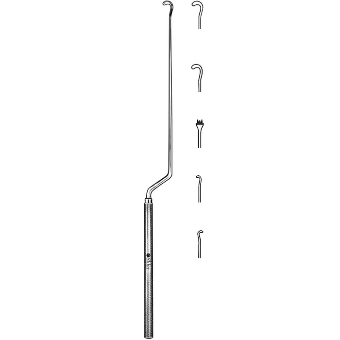 Hardy Enucleator Sharp Right 245mm