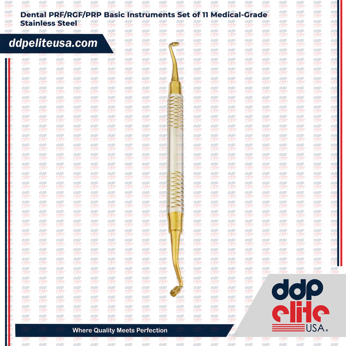 Dental PRF/RGF/PRP Basic Instruments Set of 11 Medical-Grade Stainless Steel Ddp Elite USA