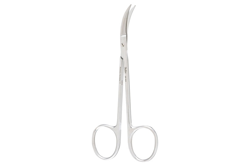 Iris Fine Operating Scissors, Curved, 11cm