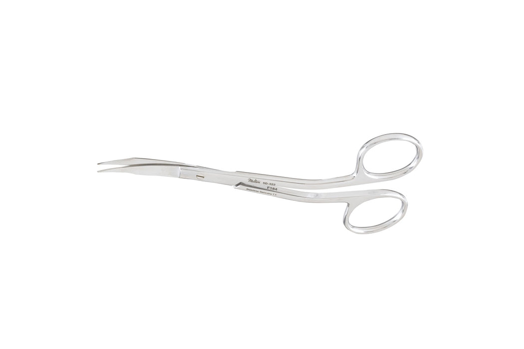 Goldman-Fox Gum Scissors Curved Saw Edge 13cm