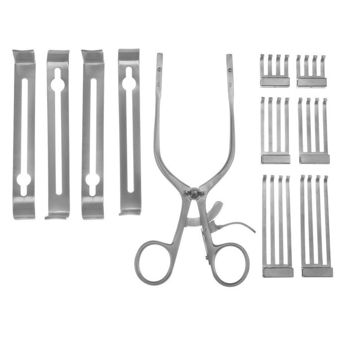 Henley Retractor Set complete Includes 4 ctr blades and 3 pr of sides blades