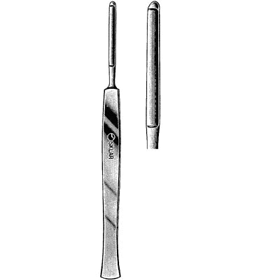 Joseph Plastic Knife, Blunt, Straight, 16 cm