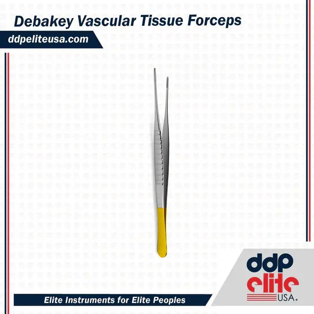 Debakey Vascular Tissue Forceps - Tungsten Carbide