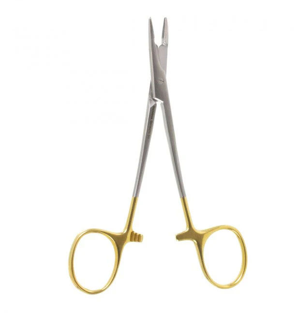 6 1/2" Olsen-Hegar Needle Holder with TC smooth jaw