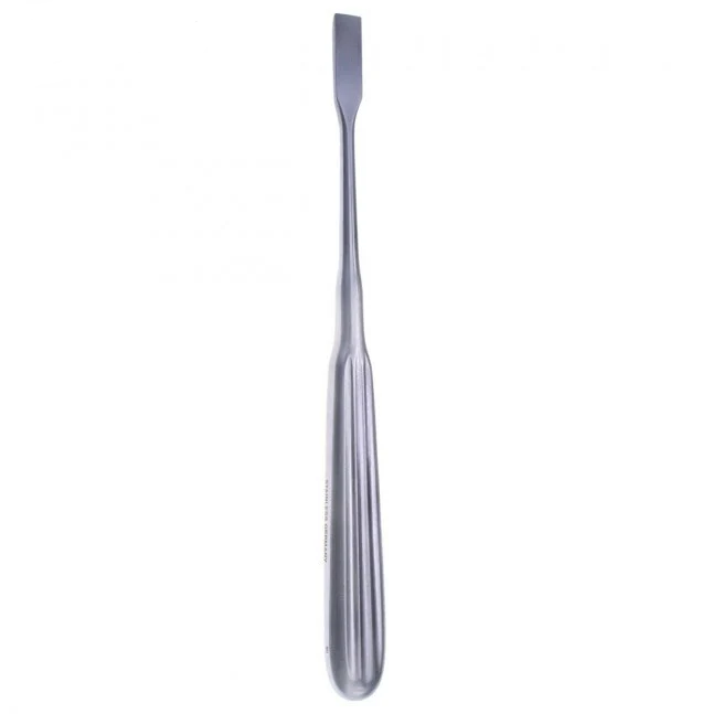 6 3/4" Adson Periosteal Elevator ? Curved, Blunt, 1/4"