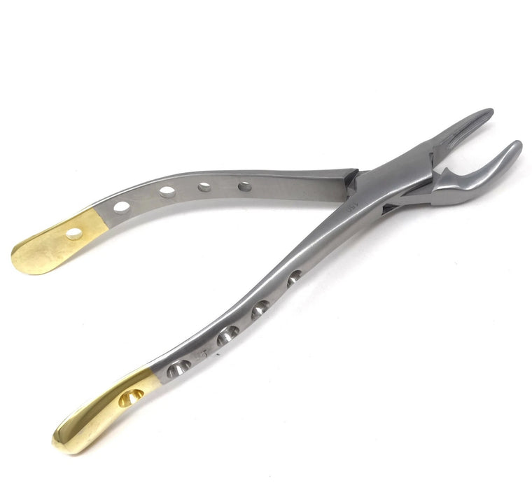 Dental Tooth Extracting Forceps #150 with Serrated Jaws Premium Quality