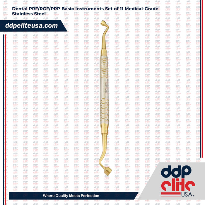 Dental PRF/RGF/PRP Basic Instruments Set of 11 Medical-Grade Stainless Steel Ddp Elite USA