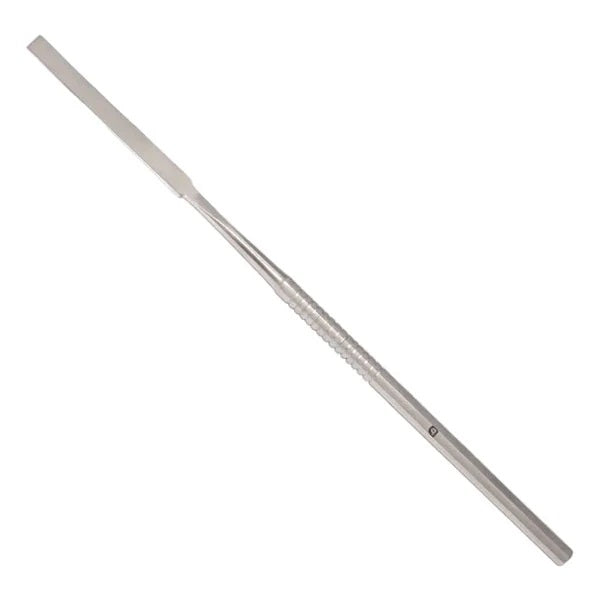 6" Obwegeser Alveolar Process Osteotome with a 4mm tip