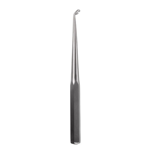 Brun Curette -4 angled hex handle 9"