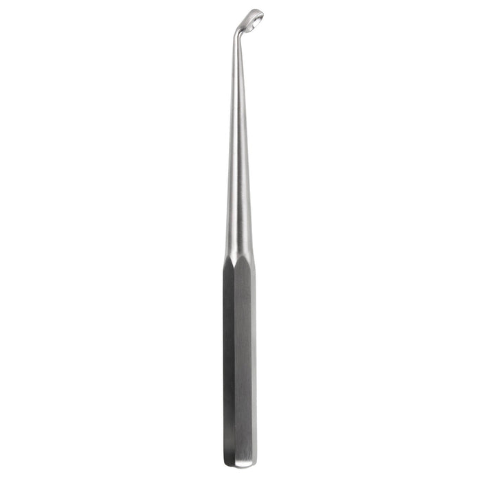 Brun Curette -6 angled hex handle 9"