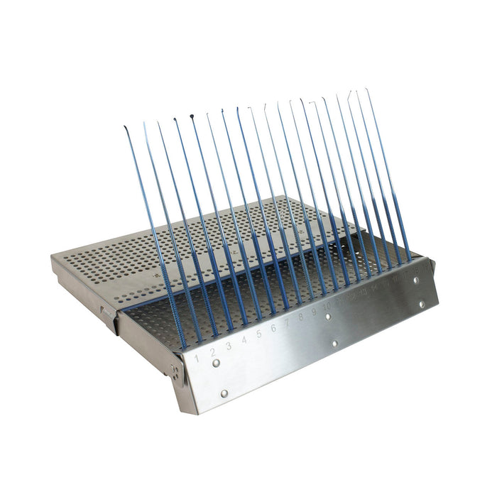 Rhoton Set ? Titanium, Case with 19 Instruments