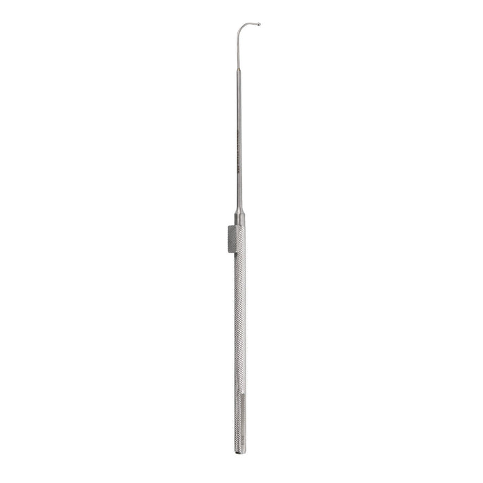 1/2" Curved Yasargil Ligature Carrier, Probe Point Short