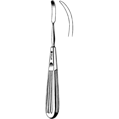 Joseph Periosteal Elevator, 16cm, 4mm, Gently Curved Tip