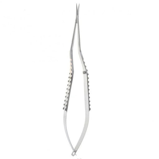 7 1/4" Micro Scissors - Serrated Blades Curved Up Bay