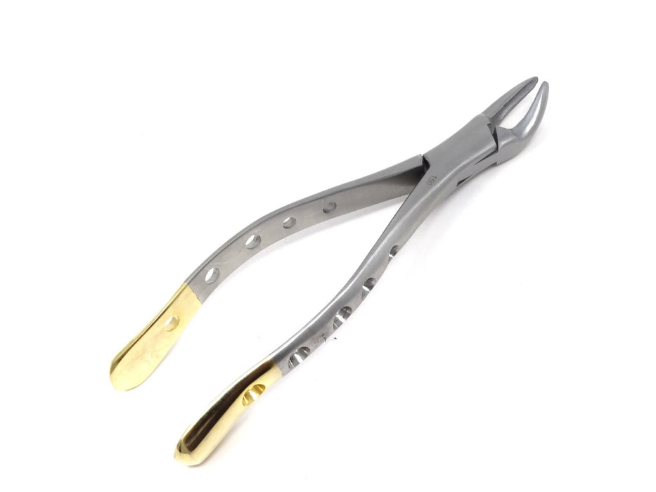 Dental Tooth Extracting Forceps #150 with Serrated Jaws Premium Quality