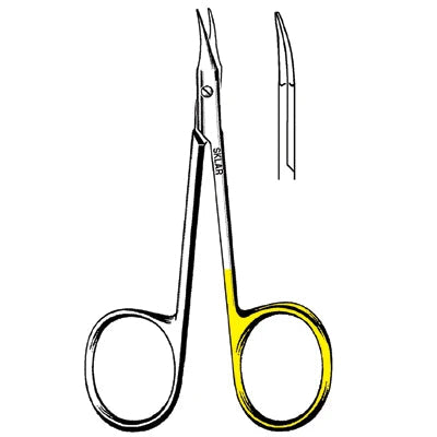 Gradle Scissors Curved Sharp 9.5cm