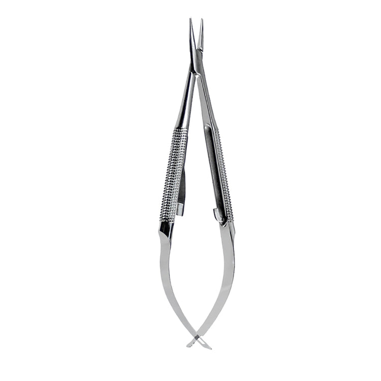 Baby Barraquer Needle Holder 94mm - Straight, With Lock