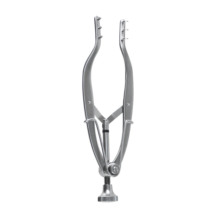 Stevenson Lac Sac Retractor curved 3mm teeth