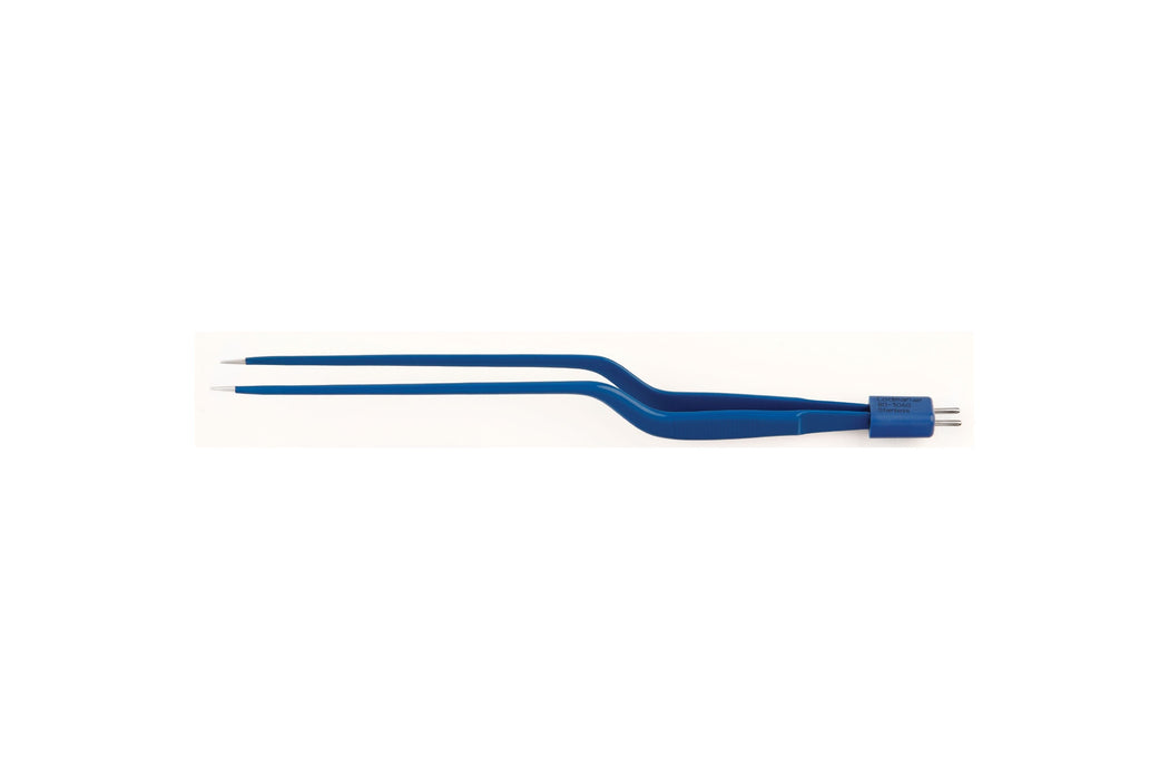 Bipolar Forceps, Bayonet, 0.3mm Tip x 6mm, 22.5cm