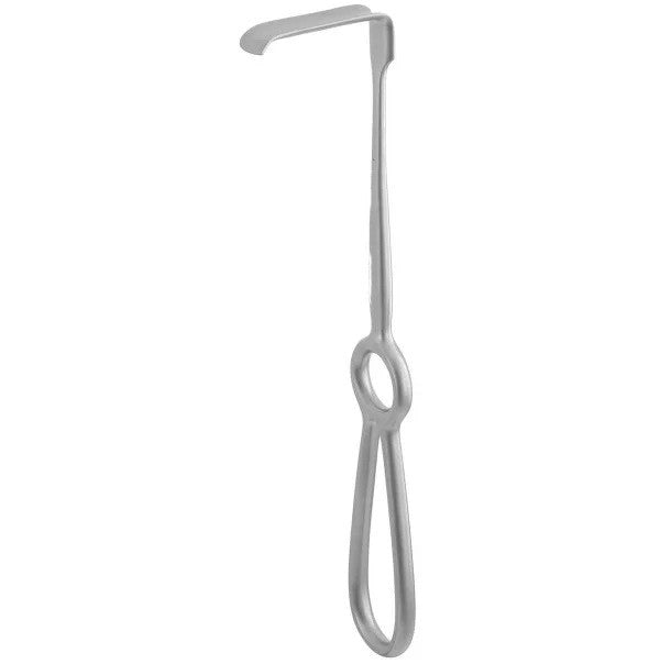 8 1/2" Obwegeser Retractor, bent down 10x42mm.