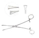 8 1/4" Duval Lung Grasping Forceps TC with triangular jaws 10mm