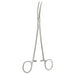 8" Curved Bengolia Artery Forceps with 1x2 Teeth