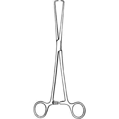 Schroeder Tenaculum Forceps, 3x3 Prongs, 27cm