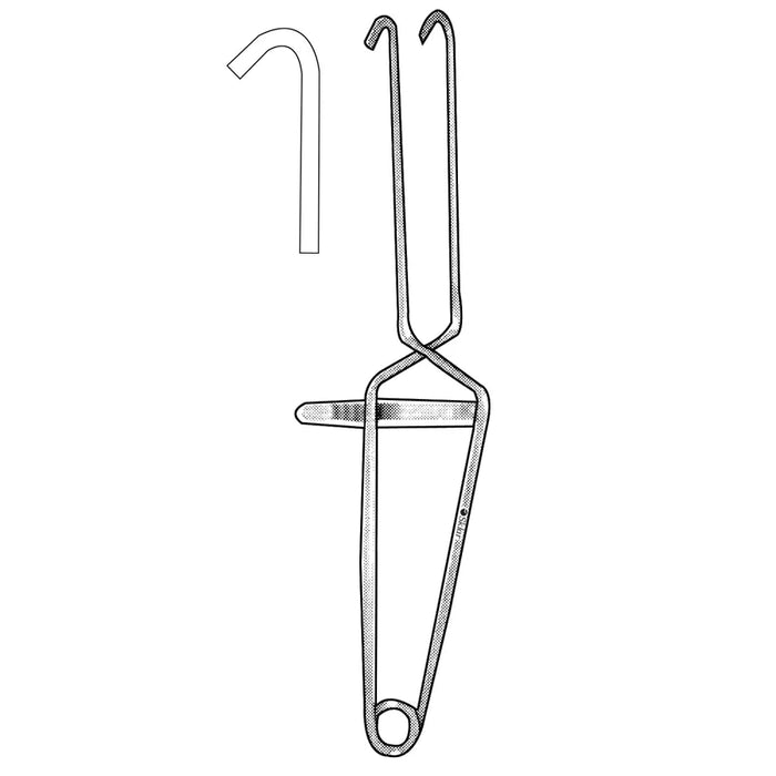 Millin Bladder Neck Spreader, 28cm