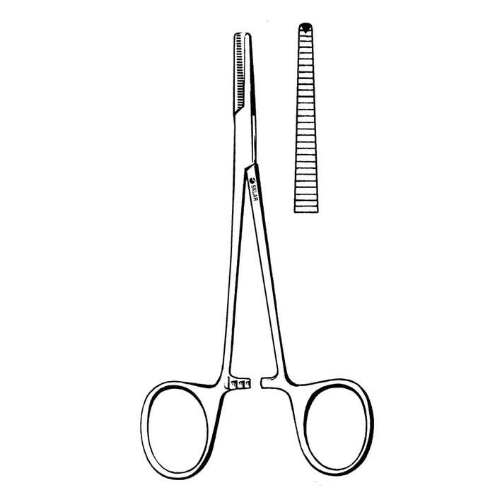 Halsted-Mosquito Hemostatic Forceps 1x2 Teeth Straight