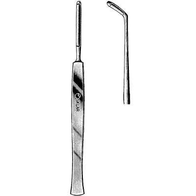 Joseph Plastic Knife, Pointed, Curved, 16 cm